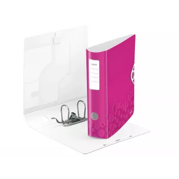 Leitz ātršuvējs Active PP WOW A4/80 mm, A4, poliputas, rozā, 500 lapas, 80 g/m², 8,2 cm