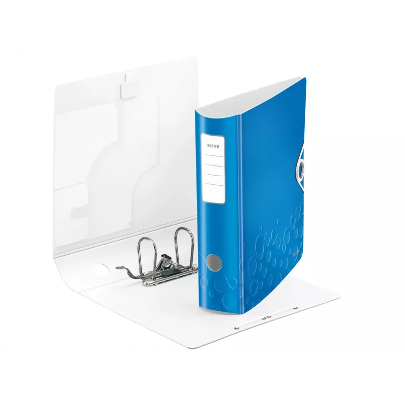 Leitz sviru arhīva mape Active PP WOW A4/80mm, A4, poliuretāna putas, zila, 500 lapas, 80 g/m², 8,2 cm