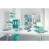 Leitz sviras arhīva mape Active PP WOW A4/80mm, A4, Polifoam, Tirkīza, 500 lapas, 80 g/m², 8,2 cm