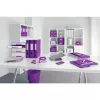 Leitz sviras ātršuvējs Active PP WOW A4/80mm, A4, poliuretāna putas, violets, 500 lapas, 80 g/m², 8.2 cm