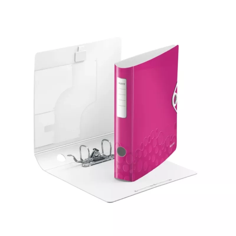 Leitz sviru reģistrators Active PP WOW A4/65mm, A4, poliuretāna putas, rozā, 350 loksnes, 80 g/m², 6,5 cm