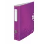 Leitz svirasmapes mape Active PP WOW A4/65mm, A4, poliuretāna putas, violeta, 350 loksnēm, 80 g/m², 6,5 cm