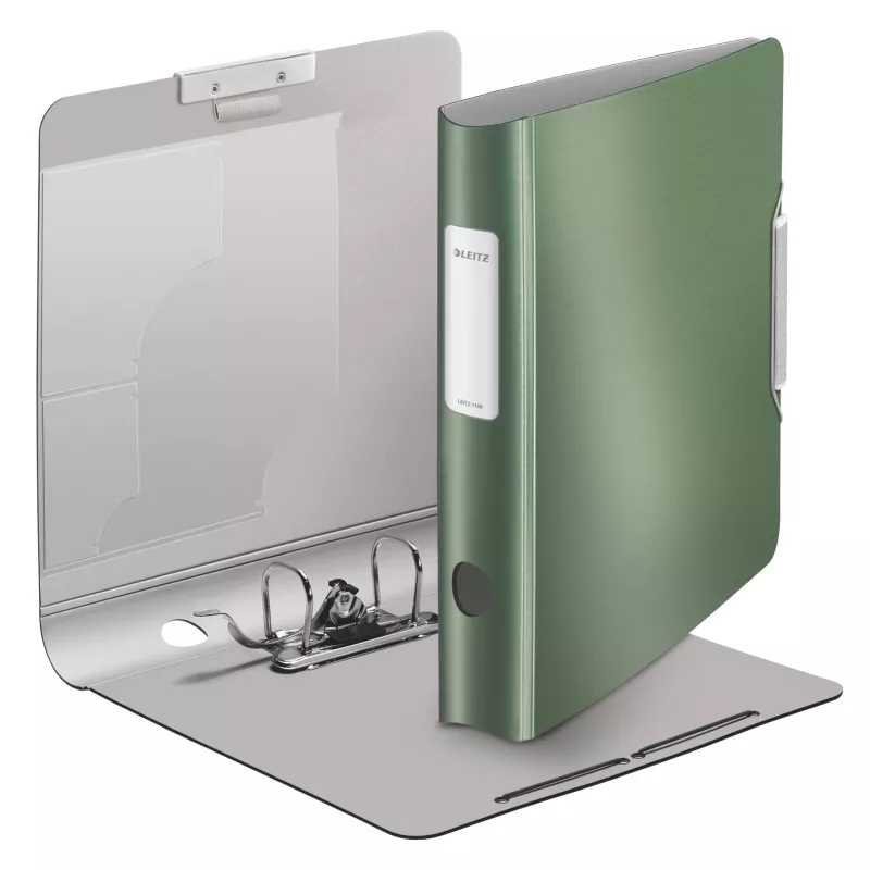 Leitz sviru arhīva mape 180° Active Style PP A4/60mm, A4, poliuretāna putas, Zaļa, 350 lapas, 80 g/m², 6,5 cm
