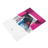 Leitz 3 atloku mape WOW PP A4, A4, Polipropilēns (PP), Rozā, Portrets, 150 lapas, 235 mm