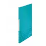 Leitz prezentācijas mape WOW PP 20 kabatas, Zila, Metāliska, Polivinilhlorīds (PVC), 20 kabatas, A4, 231 mm, 13 mm