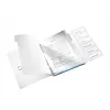 Leitz dalītāju grāmata WOW PP 6 nodalījumi, A4, polipropilēns (PP), zila, metāliska, 200 lapas, 260 mm, 17 mm