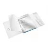 Leitz šķirkļu grāmata WOW PP 12 nodalījumi, A4, polipropilēns (PP), zila, metāliska, 200 loksnēm, 265 mm, 17 mm