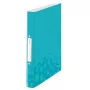 Leitz Ringbinder WOW PP A4 2RR/25mm, A4, Apaļš gredzens, Polipropilēns (PP), Zils, Metālisks, Balts, 190 loksnes