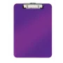 Leitz starpliktuve bez priekšējā vāka WOW, A4, plastmasa, violeta, 80 lapām, 228 mm, 320 mm