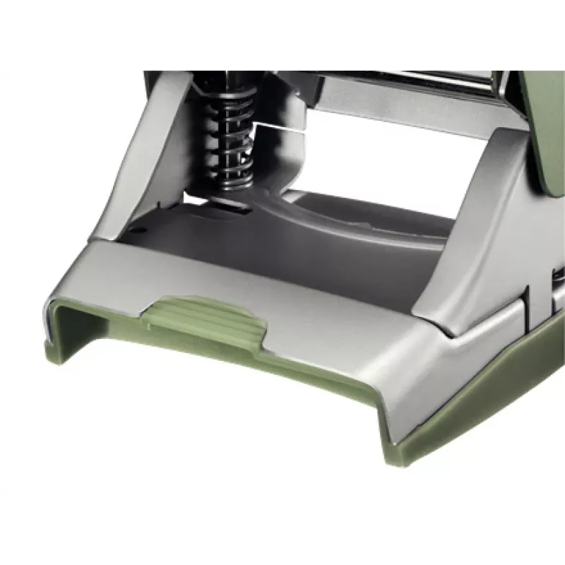 Leitz NeXXt perforators Style, 2 caurumu 30 loksnes metāla, 30 loksnes, zaļš, sudrabs, metāls, 8 cm, A6, 107 mm