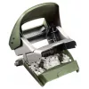 Leitz NeXXt perforators Style, 2 caurumu 30 loksnes metāla, 30 loksnes, zaļš, sudrabs, metāls, 8 cm, A6, 107 mm