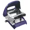 Leitz Hole Punch Style NeXXt, 2 caurumu, 30 loksnēm, metāla, 30 loksnes, zila, 8 cm, A6, 380 g, 107 x 100 x 137 mm