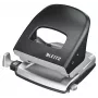 Leitz Hole Punch Style NeXXt, 2-caurumu 30 lapu metāla, 30 lapas, melns, 8 cm, A4, 380 g, 107 x 100 x 137 mm