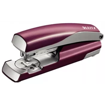 Leitz NeXXt Skavotājs Style, 30 loksnēm Metāla, 30 loksnes, Sarkans, Sudrabains, 24/6, Metāls, Plastmasa, 80 g/m², Augšējā