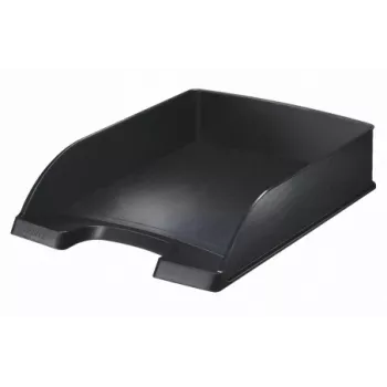 Leitz Letter Tray Style, plastmasa, melna, A4, aploksne, vēstule, piezīme, papīrs, 255 x 357 x 70 mm, 280 g