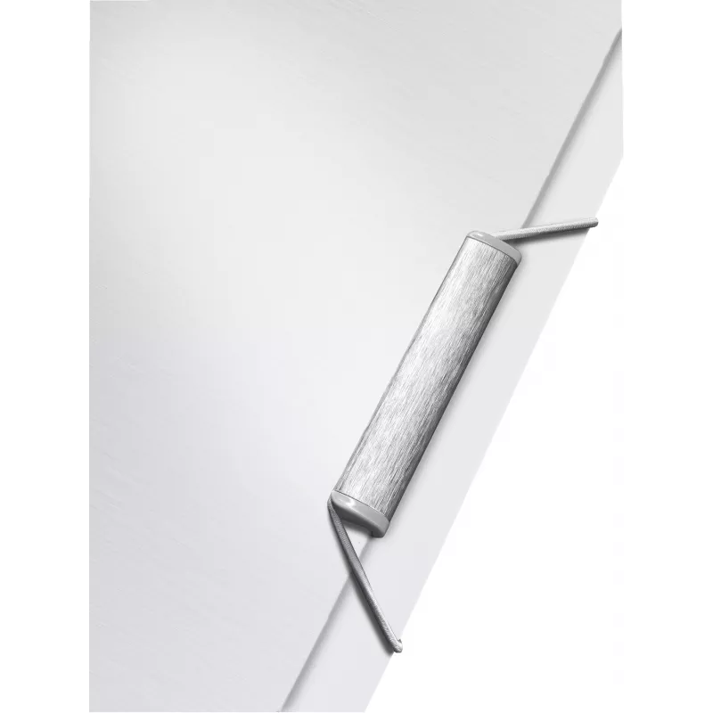 Leitz 3 atloku mape ar elastīgo aizdari, A4, polipropilēns (PP), balta, 150 loksnēm, 80 g/m², elastīgā lente