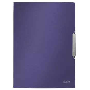 Leitz 3 atloku mape PP stilā A4, A4, polipropilēns (PP), zila, 150 loksnēm, 80 g/m², elastīga josla