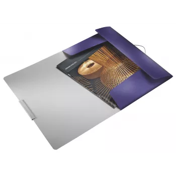 Leitz 3 atloku mape PP stilā A4, A4, polipropilēns (PP), zila, 150 loksnēm, 80 g/m², elastīga josla