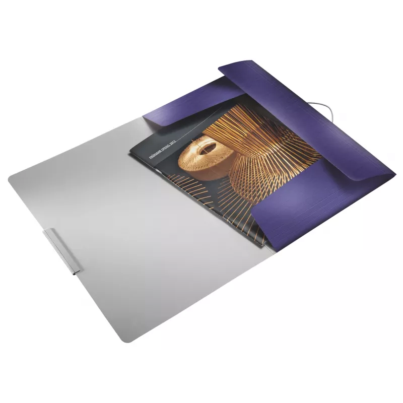 Leitz 3 atloku mape PP stilā A4, A4, polipropilēns (PP), zila, 150 loksnēm, 80 g/m², elastīga josla