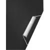 Leitz 3-Flap Folder Style PP A4, A4, Polipropilēns (PP), Melna, 150 lapas, 80 g/m², Elastīga lente
