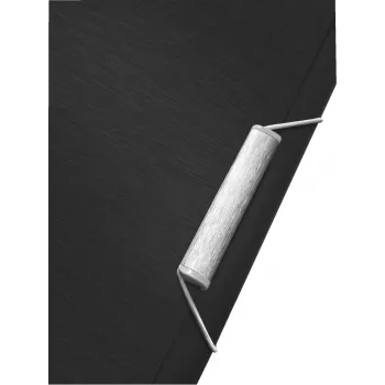 Leitz 3-Flap Folder Style PP A4, A4, Polipropilēns (PP), Melna, 150 lapas, 80 g/m², Elastīga lente