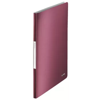 Leitz displeja grāmata, stila PP, 20 lapas, sarkana, polivinilhlorīds (PVC), 20 kabatas, A4, 231 mm, 13 mm