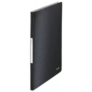 Leitz prezentācijas mape Style PP 20 lapas, Melns, polivinilhlorīds (PVC), 20 kabatas, A4, 231 mm, 13 mm