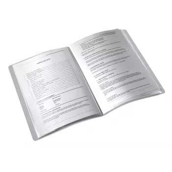 Leitz demonstrācijas grāmata Style PP 40 lapām, zaļa, polivinilhlorīds (PVC), 40 kabatiņas, A4, 233 mm, 16 mm