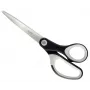 Leitz Titanium Quality šķēres 205 mm, pieaugušajiem, taisna griezuma, vienas, melnas, baltas, nerūsējošais tērauds, biroja šķēres