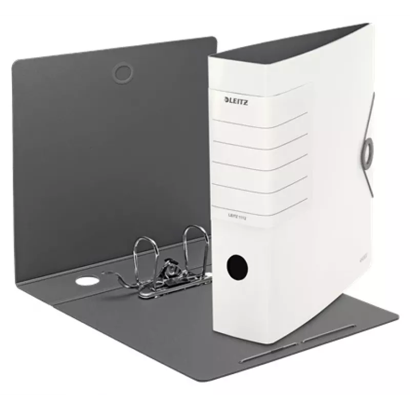 Leitz 11120001 gredzenu mape A4 balta