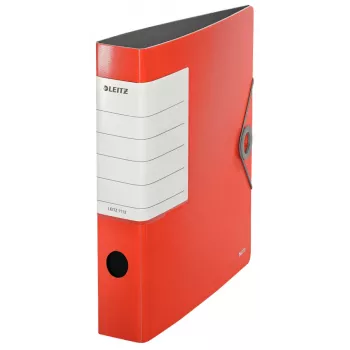 Leitz 11130020 gredzenu mape A4, sarkana