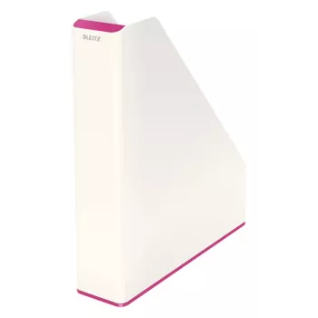 Leitz Magazine File WOW Dual Colour, rozā, balta, plastmasa, A4, 272 mm, 318 mm, 430 g