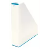 Leitz žurnālu turētājs WOW Dual Colour, zils, balts, plastmasa, A4, 272 mm, 318 mm, 430 g