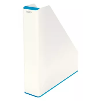 Leitz žurnālu turētājs WOW Dual Colour, zils, balts, plastmasa, A4, 272 mm, 318 mm, 430 g
