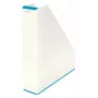 Leitz žurnālu turētājs WOW Dual Colour, zils, balts, plastmasa, A4, 272 mm, 318 mm, 430 g