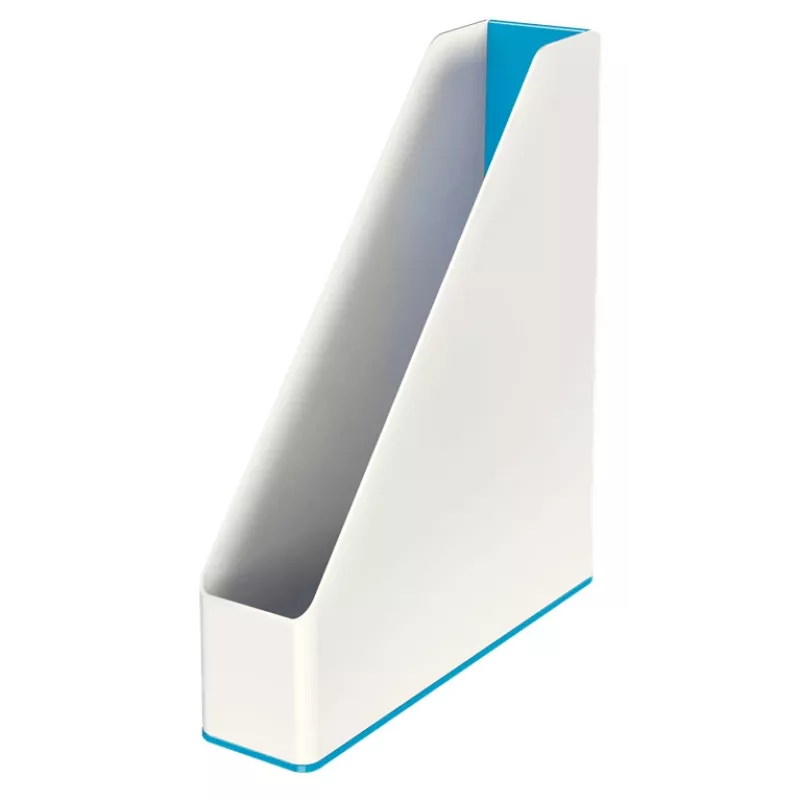 Leitz žurnālu turētājs WOW Dual Colour, zils, balts, plastmasa, A4, 272 mm, 318 mm, 430 g