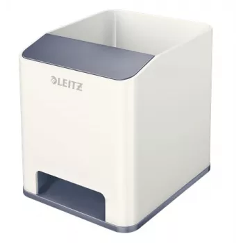 Leitz skaņas pildspalvu turētājs WOW, balta, polistirols, 90 mm, 101 mm, 100 mm, 140 g