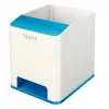 Leitz Sound Pen Holder WOW, zila, balta, polistirols, 90 mm, 101 mm, 100 mm, 140 g