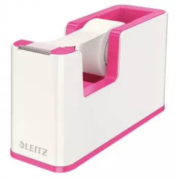 Leitz lentes dozators WOW, 1,9 cm, 33 m, polistirols, metālisks, rozā, 51 mm, 126 mm