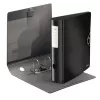 Leitz 10471095 gredzenu mape A4, melna