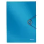 Leitz 3 atloku mape Solid PP A4, atloku mape, A4, polipropilēns (PP), zila, 150 loksnēm, 80 g/m²