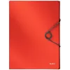 Leitz Box File Solid PP 30 mm, pārlocītā mape, A4, polipropilēns (PP), sarkana, 250 lapas, 80 g/m²