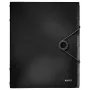 Leitz Divider Book Solid 6 iedaļas, vāka mape, A4, polipropilēns (PP), melna, 200 lapas, 80 g/m²