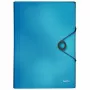 Leitz Project File Solid PP, A4, polipropilēns (PP), zila, 250 lapas, 80 g/m², elastīga josla