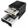 Leitz Desk Cube 4 atvilktņu, 4 atvilktnes, Plastmasa, Melns, 1 gab., 270 mm, 287 mm