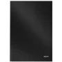 Leitz Notebook Solid Hardcover A4 Ruled 90 gram 80 sheets, Vienkrāsains, Melns, A4, 80 lapas, Matēts, 80 g/m²