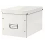 Leitz Box Click & Store WOW Cube lielā uzglabāšanas kaste, Uzglabāšanas kaste, Balta, Taisnstūrveida, Kartons, Vienkrāsaina, Iekštelpām