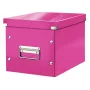 Leitz Uzglabāšanas Kaste Click & Store WOW Cube Medium, fuksija, kartons, 260 mm, 260 mm, 240 mm