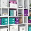 Leitz uzglabāšanas kaste Click & Store WOW Cube Medium, violeta, kartons, 260 mm, 260 mm, 240 mm
