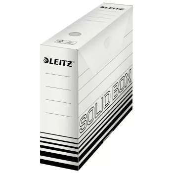Leitz 61270001 dokumentu glabāšanas kaste Kartons Melns, Balts